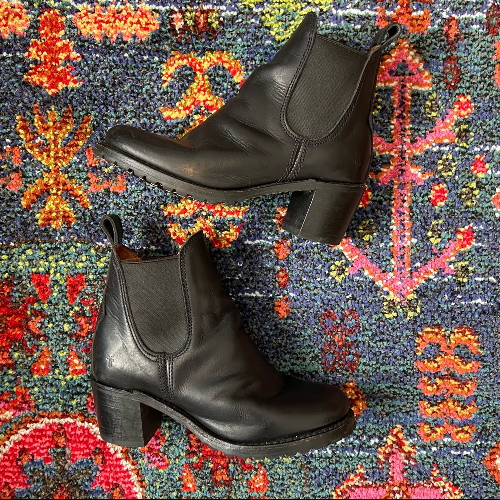 Frye Black Ankle Boots